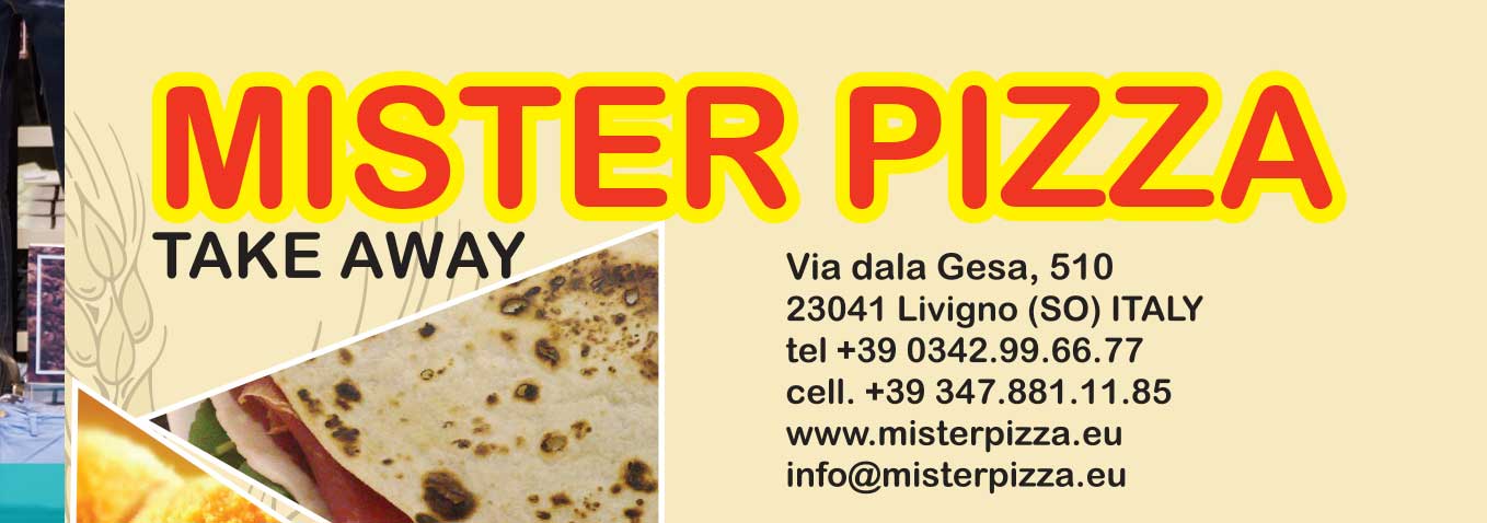 Mister pizza livigno take away