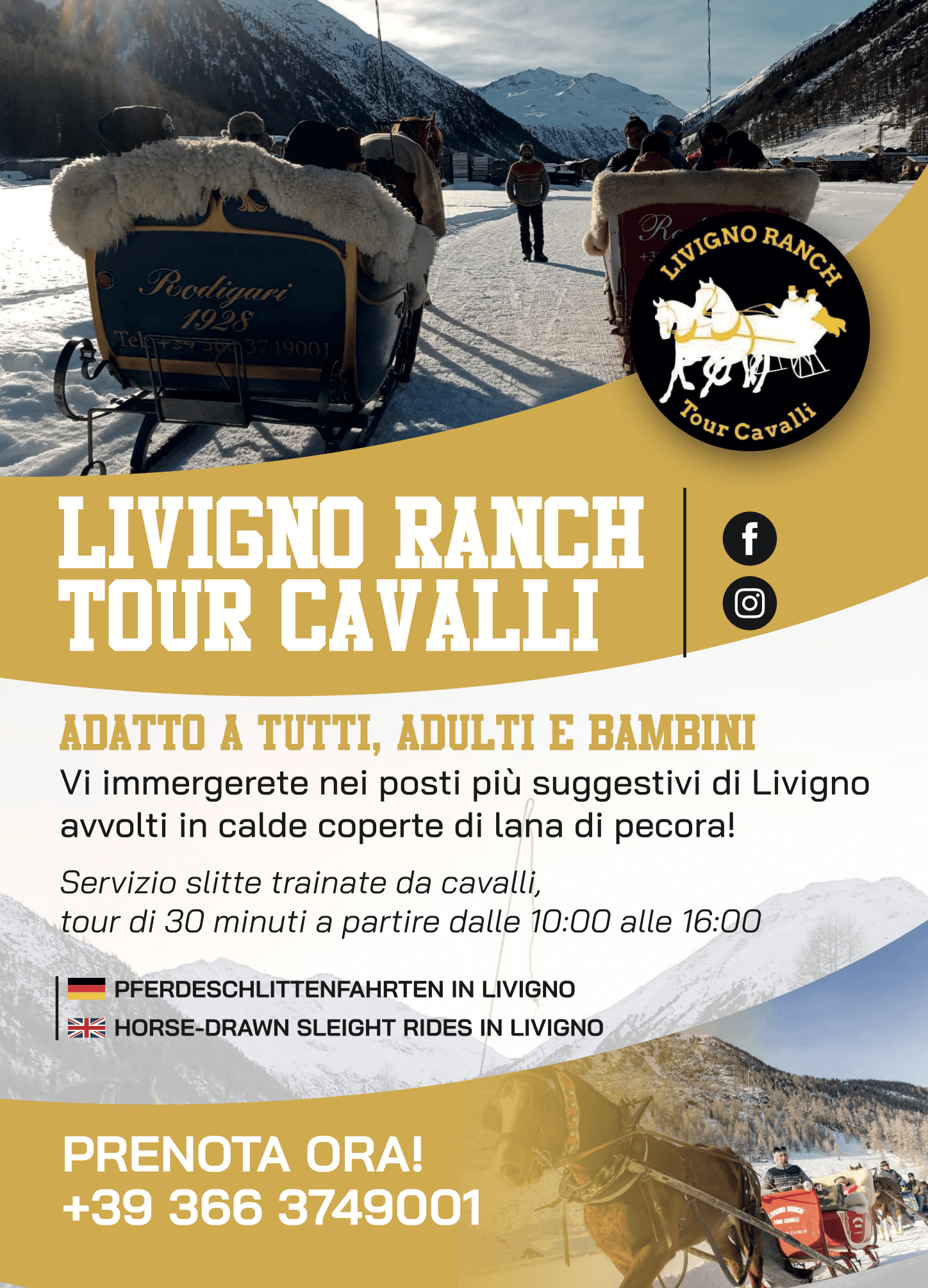 Livigno Ranch Tour Cavalli